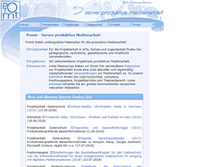 Tablet Screenshot of produktive-medienarbeit.de